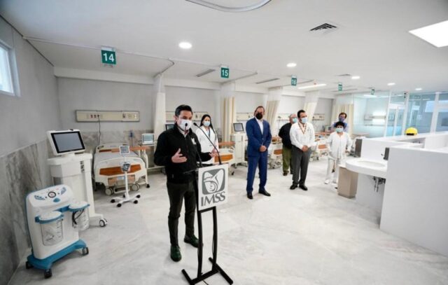 IMSS inaugura hospital de Covid-19 en Morelos