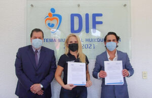 DIF Huixquilucan becará a jóvenes para que continúen sus estudios romina-contreras-convenio