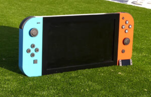 Fanático crea la consola Nintendo Switch más grande del mundo