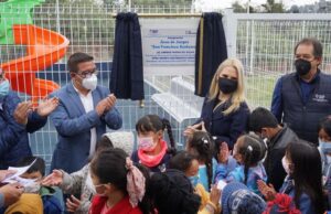 Inaugura Romina Contreras espacios recreativos para niños y niñas