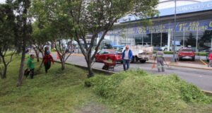 Llevan a cabo operativo de limpieza en Lomas Verdes, Naucalpan