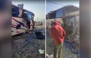 Choque de autobús contra vivienda deja 19 muertos y 50 lesionados en Joquicingo