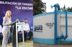 Gobierno de Huixquilucan rehabilita tanque de agua ‘La Escondida’