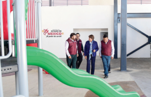 Gobernadora Delfina Gómez inaugura primera etapa del Mercado Municipal de Xonacatlán