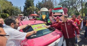 Taxis de la CDMX implementan seguridad para el Mundial de Fútbol