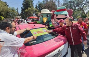 Taxis de la CDMX implementan seguridad para el Mundial de Fútbol