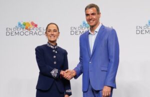 Claudia Sheinbaum y Pedro Sánchez dialogan sobre cultura y comercio entre México y España