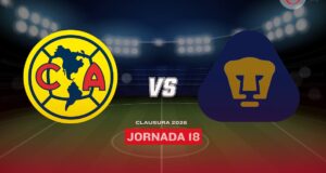 América y Pumas protagonizan el Clásico Capitalino en la Liguilla 2026