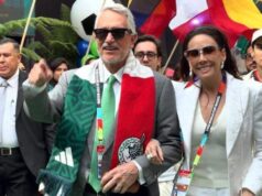 Karla Souza y Diego Boneta celebran goles del Mundial 2026 en CDMX