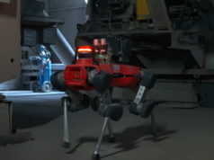 Cementera utiliza perro-robot para inspeccionar zonas peligrosas