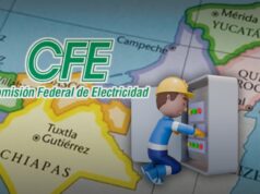 CFE realiza labores para restaurar el servicio eléctrico en Chiapas, Quintana Roo y Yucatán